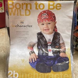 Born to be wild costume size 18-24 months